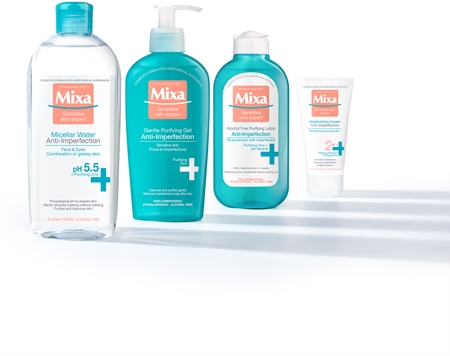Mixa Anti-Imperfection micelární voda pro zmatnění pleti