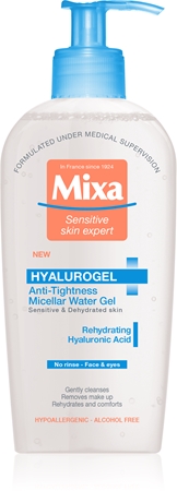 Mixa Hyalurogel Micellar Gel für empfindliche sehr trockene Haut