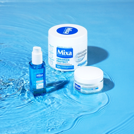Mixa Allantoin Restore krem nawilżający do twarzy z kwasem hialuronowym
