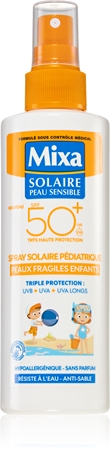 Mixa Sun spray solaire pour enfant SPF 50+