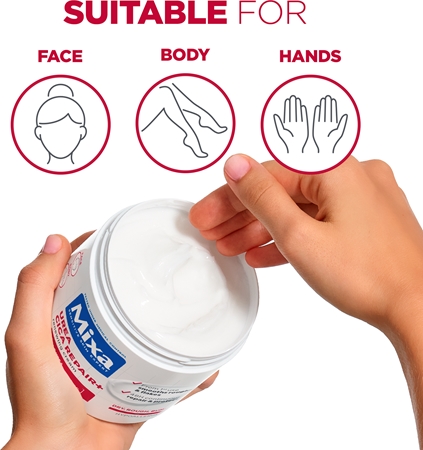 Mixa Urea Cica Repair+ crema corporal regeneradora para pieles muy secas