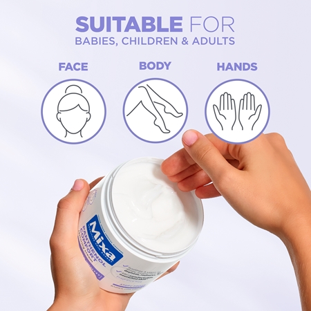 Mixa Panthenol Comfort regenerating body cream for dry and atopic skin