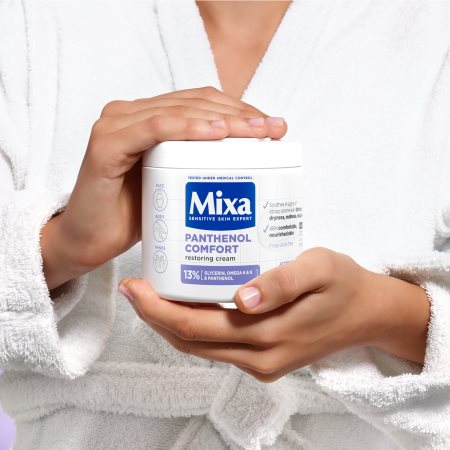 Mixa Panthenol Comfort Soothing Body Lotion for skin prone to atopy 400 ml  - VMD parfumerie - drogerie
