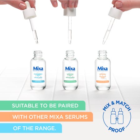 MIXA Sensitive Skin Expert siero lenitivo e idratante