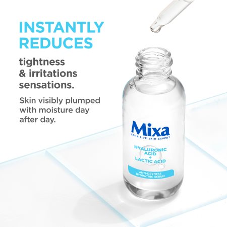 MIXA Sensitive Skin Expert Nomierinošs un mitrinošs serums