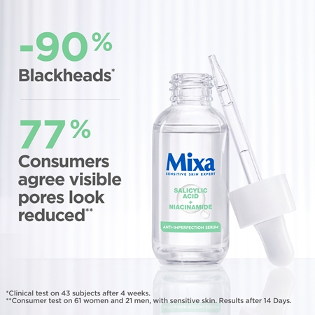 Mixa Anti-Imperfection Serum for problem skin, acne