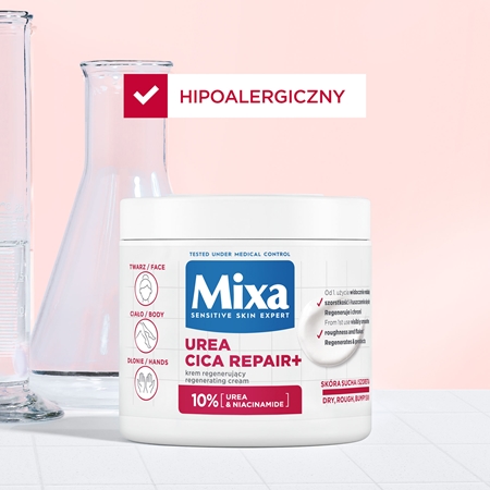 Mixa Mixa Body Care Urea Cica Repair regenerujący krem do ciała do bardzo suchej skóry