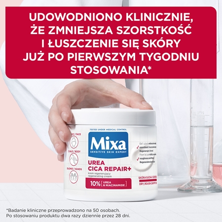 Mixa Mixa Body Care Urea Cica Repair regenerujący krem do ciała do bardzo suchej skóry