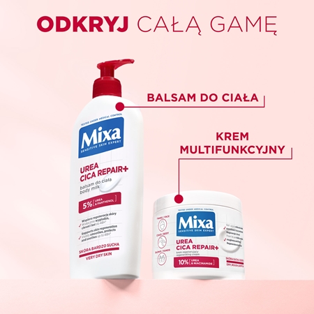 Mixa Mixa Body Care Urea Cica Repair regenerujący krem do ciała do bardzo suchej skóry
