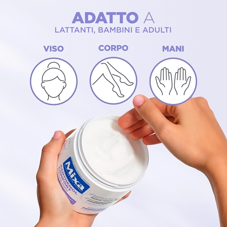 Mixa Panthenol Comfort crema emolliente effetto idratante