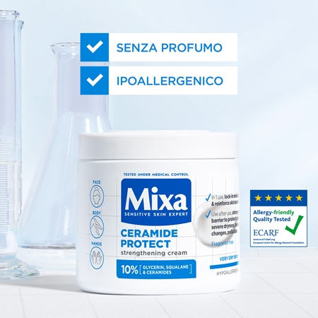 Mixa Ceramide Protect crema idratante alle ceramidi