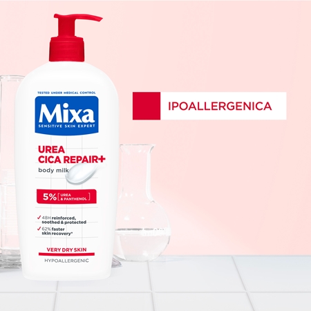 Mixa Urea Cica Repair+ latte corpo rigenerante