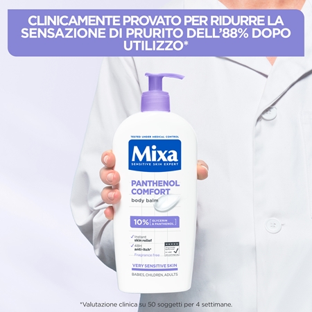 Mixa Panthenol Comfort balsamo corpo rigenerante