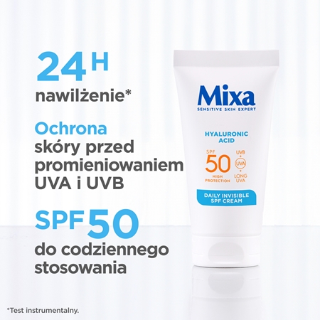 Mixa LAB Expert krem nawilżający na dzień SPF 50