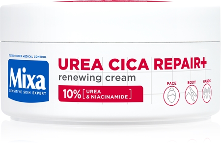 Mixa Urea Cica Repair+ crème pour le corps régénérante pour peaux très sèches
