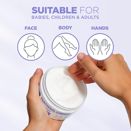 Mixa Panthenol Comfort відновлюючий крем для тіла для сухої та атопічної шкіри