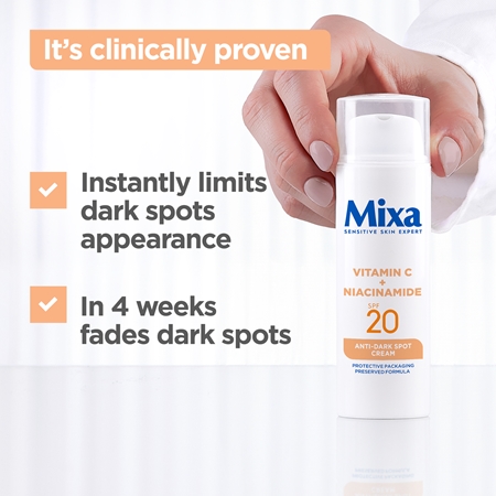 Mixa Anti-Dark Spot denní krém proti tmavým skvrnám