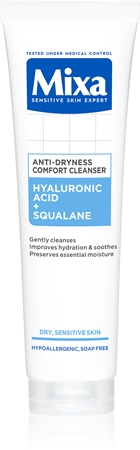 Mixa Anti-Dryness Comfort Cleanser čisticí pleťový gel proti vysoušení pokožky