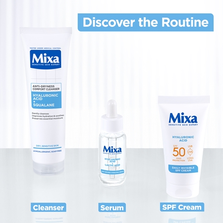 Mixa Anti-Dryness Comfort Cleanser čisticí pleťový gel proti vysoušení pokožky