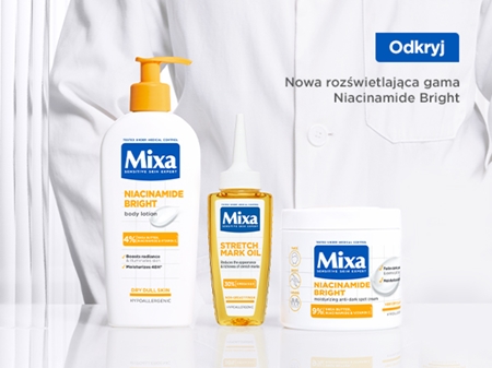 Mixa Niacinamide Bright multifunkcyjny krem krem intensywnie nawilżający przeciw przebarwieniom