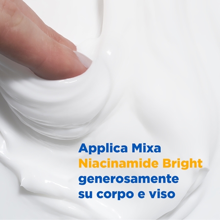Mixa Niacinamide Bright crema corpo illuminante e idratante