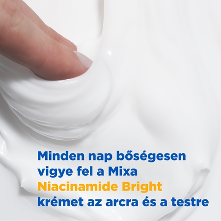 Mixa Niacinamide Bright intenzíven hidratáló krém a sötét foltok ellen