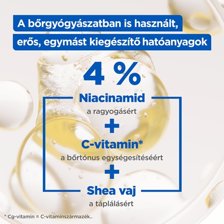Mixa Niacinamide Bright testvaj bambuszvajjal