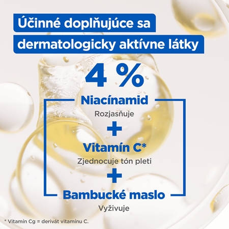 Mixa Niacinamide Bright telové maslo s bambuckým maslom