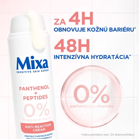 Mixa Anti Reaction regeneračný krém s peptidmi
