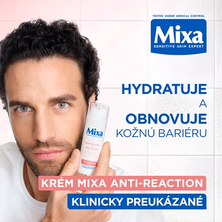 Mixa Anti Reaction regeneračný krém s peptidmi