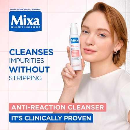 Mixa Anti Reaction Cleanser Gentle Cleansing Gel