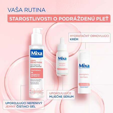Mixa Anti Reaction Cleanser jemný čistiaci gél