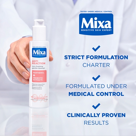 Mixa Anti Reaction Cleanser Gentle Cleansing Gel