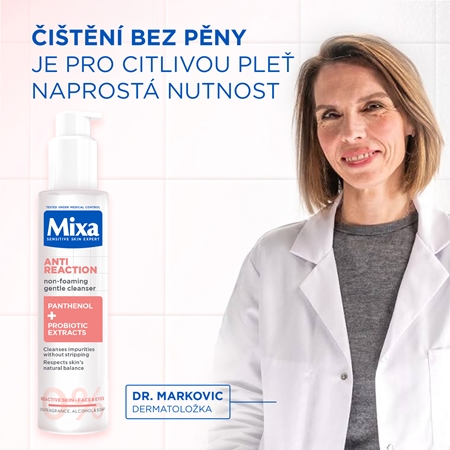 Mixa Anti Reaction Cleanser jemný čisticí gel