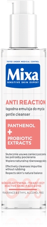 Mixa Anti Reaction Cleanser švelniai valantis gelis