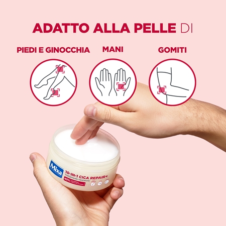 Mixa Cica Repair + unguento rigenerante per pelli molto secche