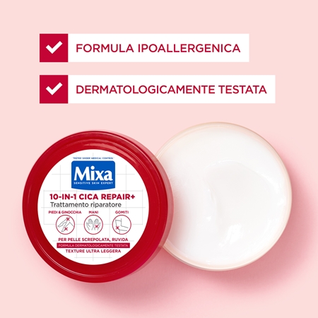 Mixa Cica Repair + unguento rigenerante per pelli molto secche