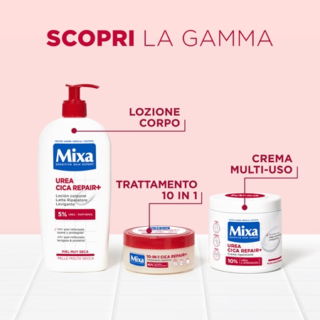 Mixa Cica Repair + unguento rigenerante per pelli molto secche