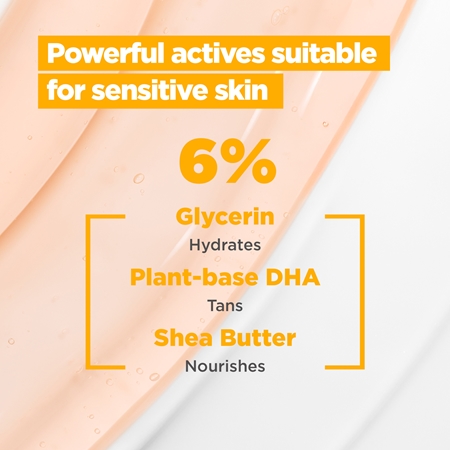 Mixa Bright & Bronze Nourishing Body Cream for a gradual tan