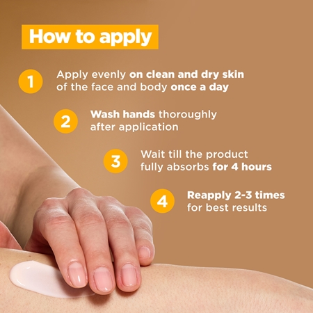 Mixa Bright & Bronze Nourishing Body Cream for a gradual tan