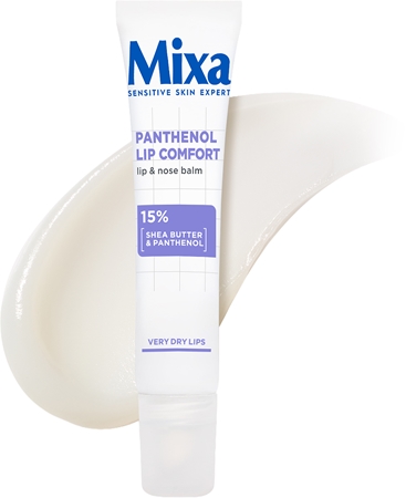 Mixa Panthenol Comfort lip and nose balm with panthenol