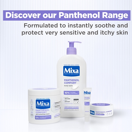 Mixa Panthenol Comfort lip and nose balm with panthenol