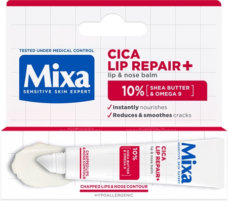 Mixa Cica Lip Repair+ Ultra Hydrating Lip Balm