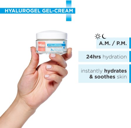 MIXA Hyalurogel set (para pieles sensibles y secas)
