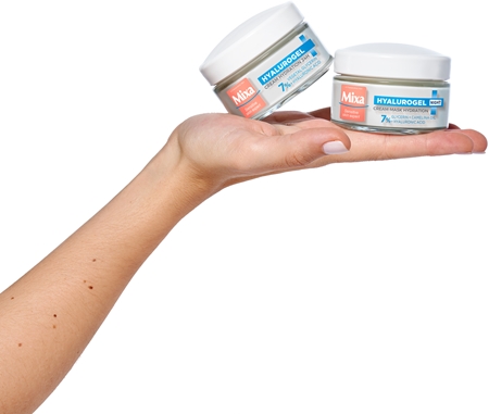 Mixa Allantoin Restore Hyalurogel zestaw do cery wrażliwej i suchej