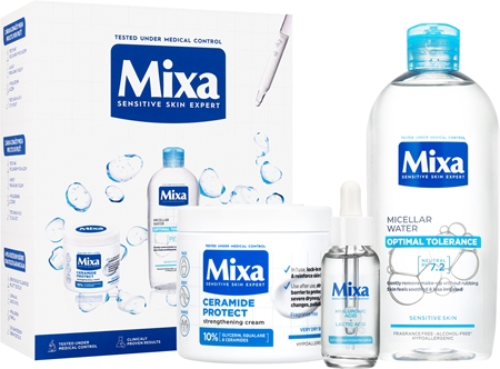 Mixa Allantoin Restore Hyalurogel zestaw upominkowy do skóry wrażliwej