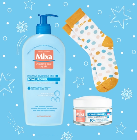 Mixa Allantoin Restore Hyalurogel zestaw upominkowy do skóry wrażliwej