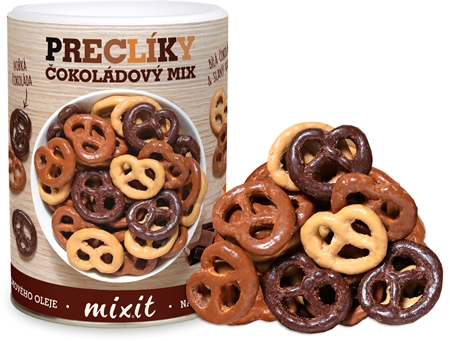 MIXIT Pretzels Chocolate mix precle w czekoladzie