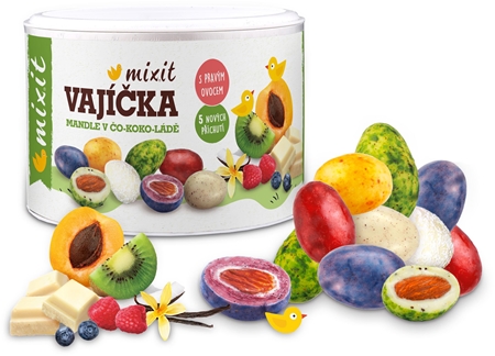 MIXIT Veli-koko-noční vajíčka ořechy v čokoládě