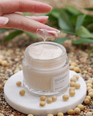mixsoon Bean crème hydratante et renforçante visage avec des ingrédients fermentés